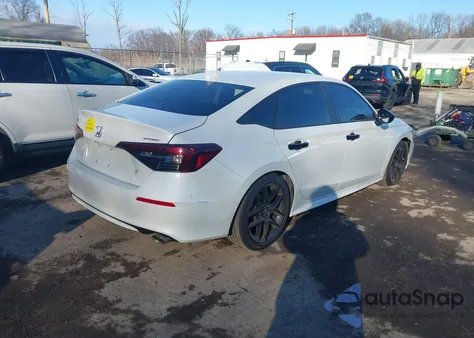 2025 Honda Civic Sport from USA, damaged, VIN 2HGFE2F51SH529922